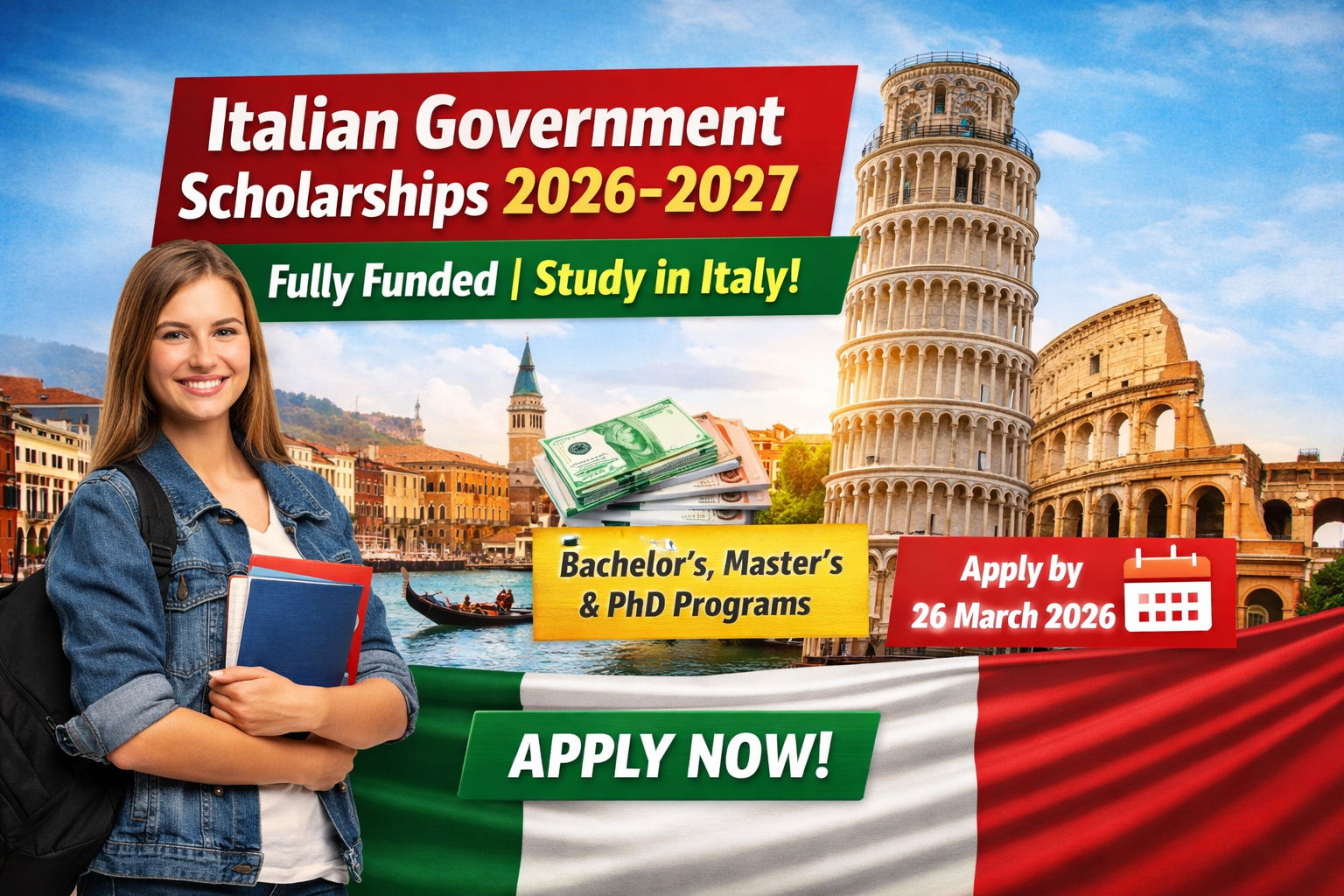 Italian Government Scholarships 2026–2027