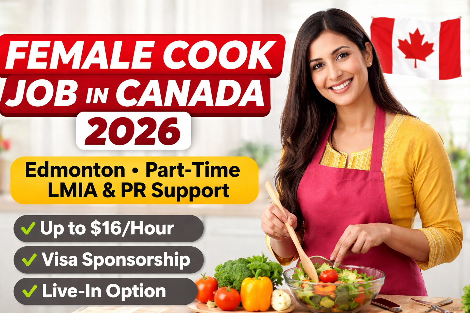 Cook Job in Canada