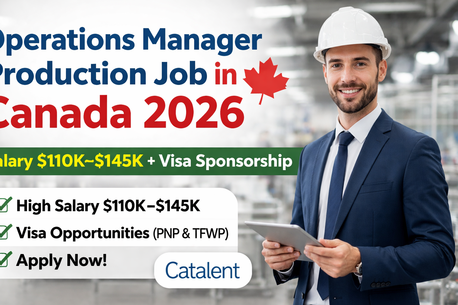 Operations Manager Job Canada 2026