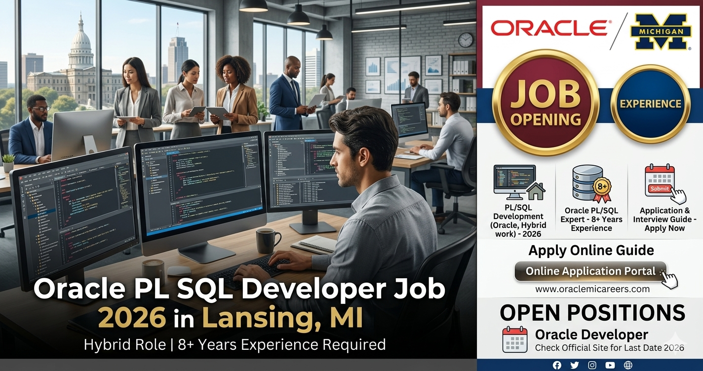 Oracle PL SQL Developer Job