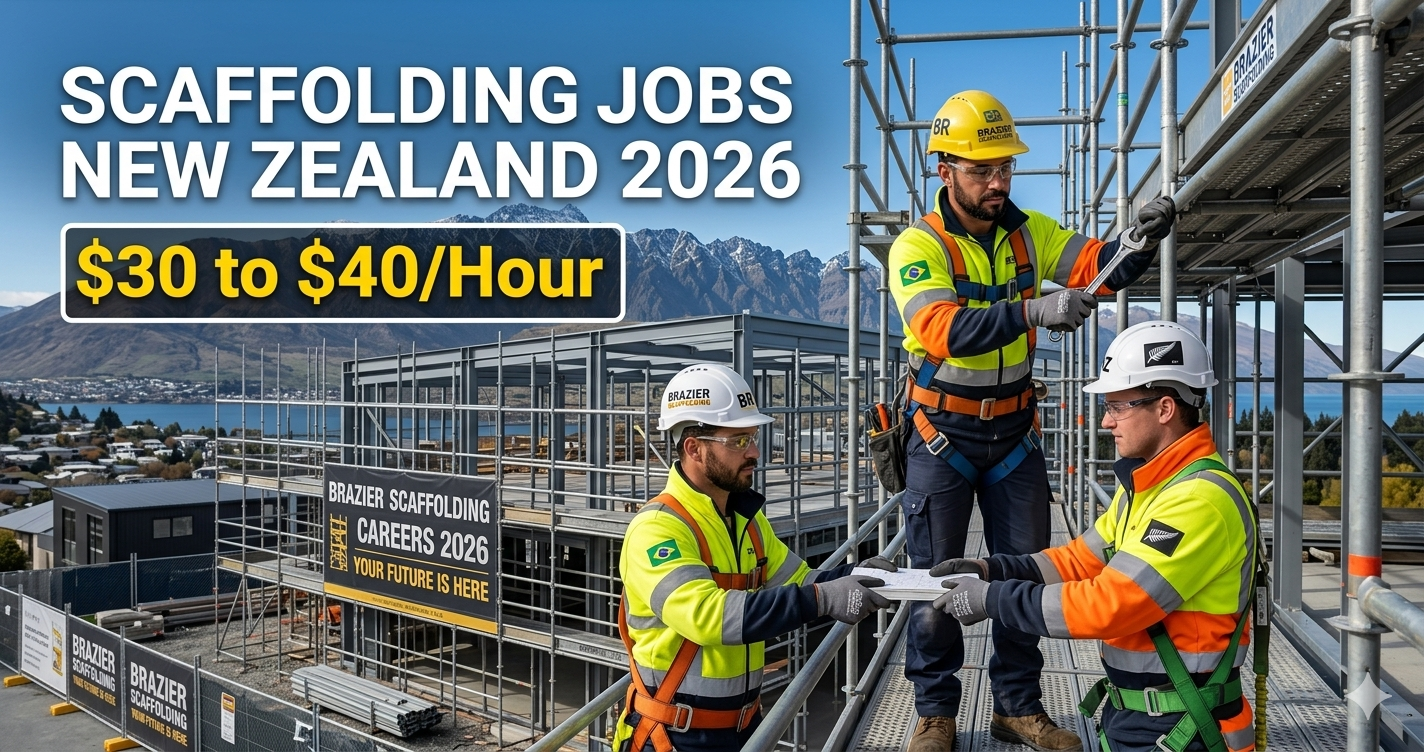 Scaffolding jobs New Zealand 2026