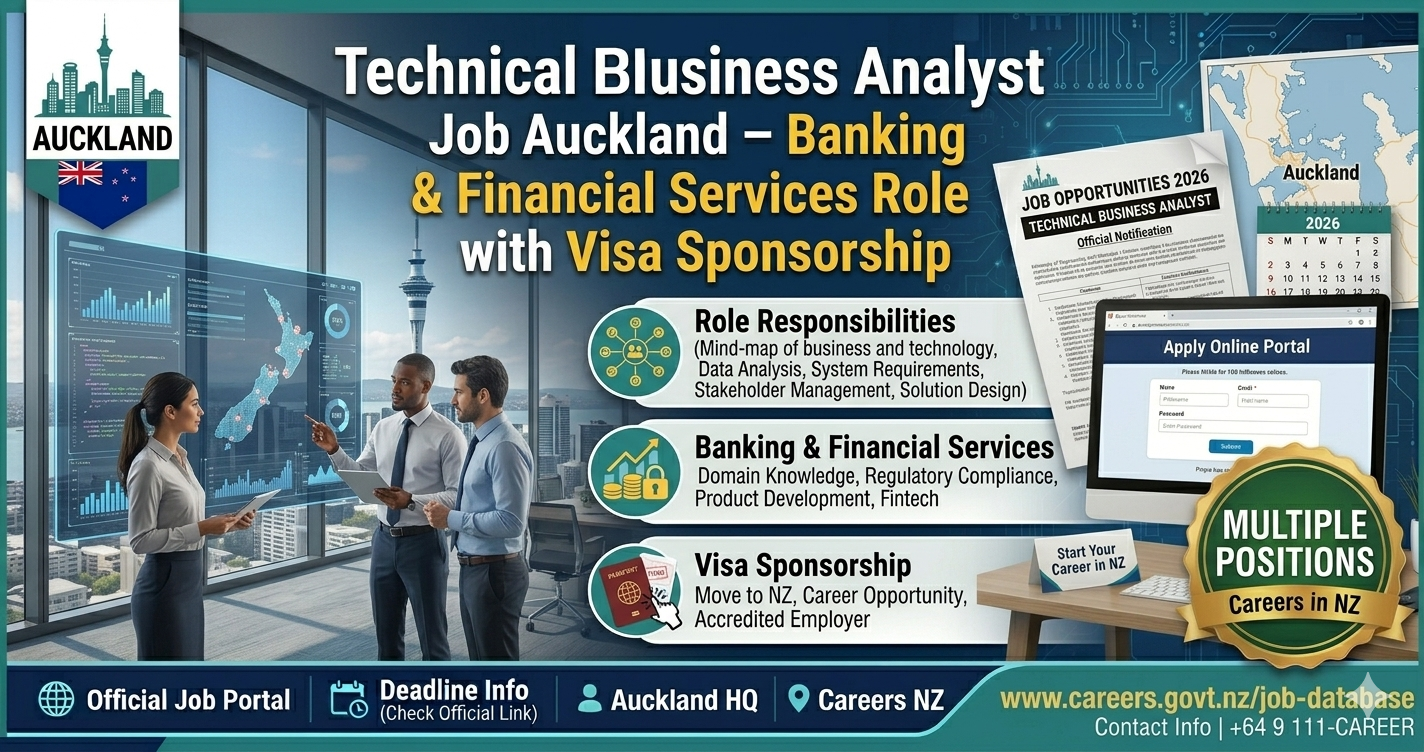 Technical Business Analyst Job Auckland