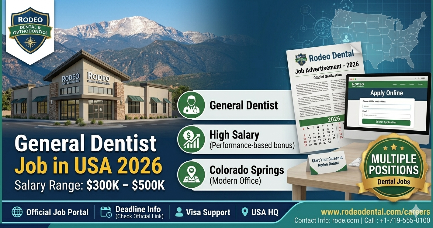 General Dentist Job in USA