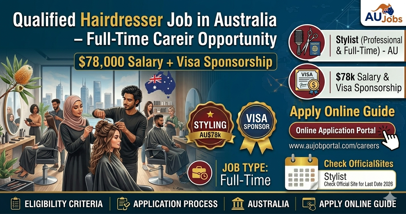 Qualified Hairdresser Job in Australia