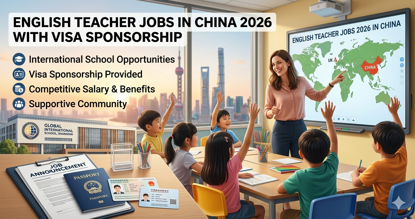 English Teacher Jobs in China 2026