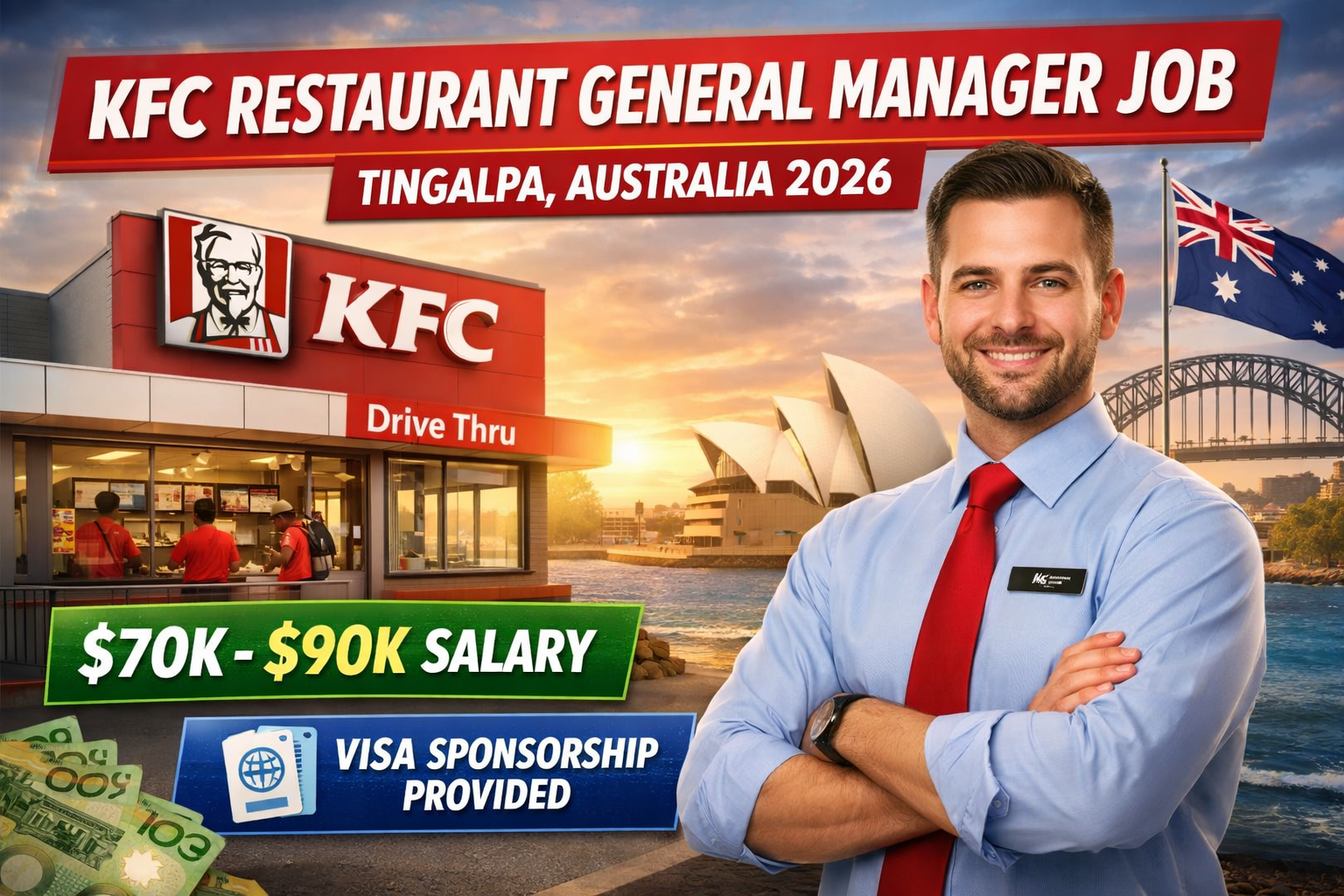 KFC Restaurant General Manager Job Australia
