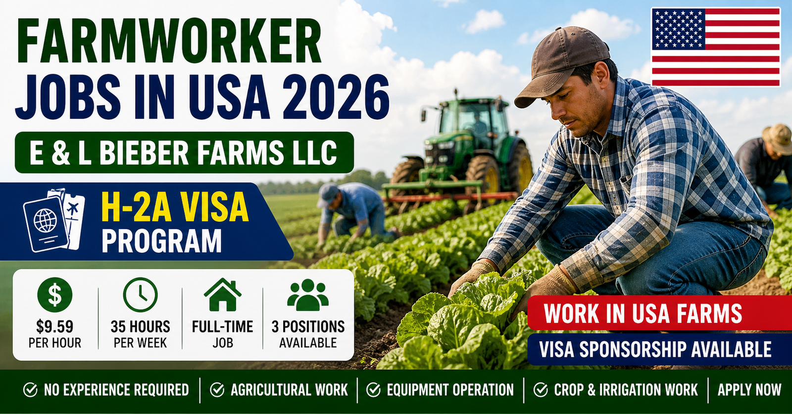 Farmworker Jobs in USA 2026