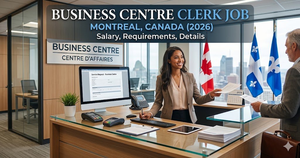 Business Centre Clerk Job Canada