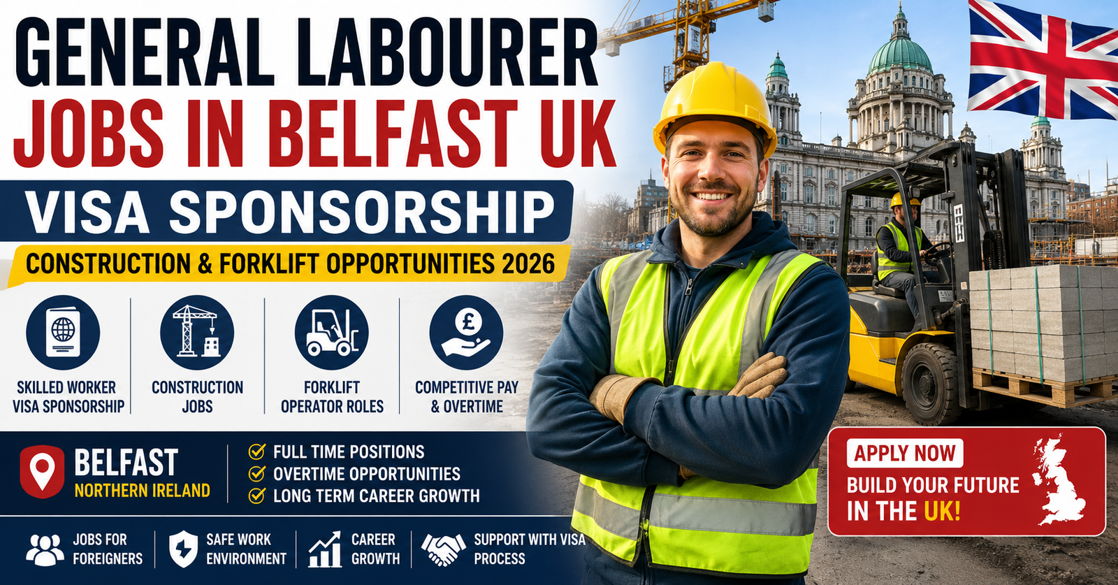 General Labourer Jobs UK Belfast