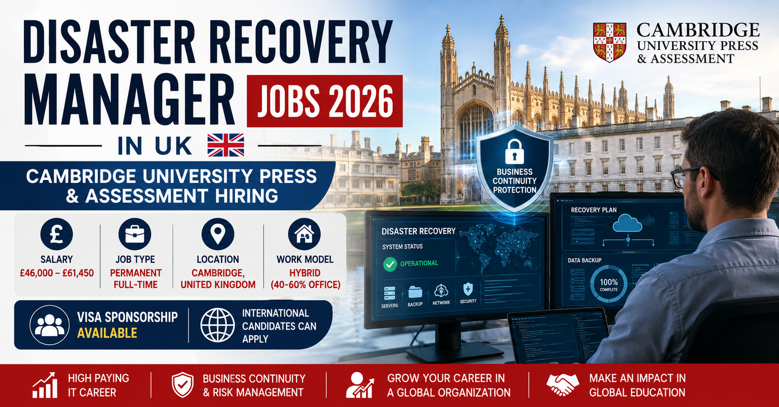 Disaster Recovery Manager Jobs UK 2026