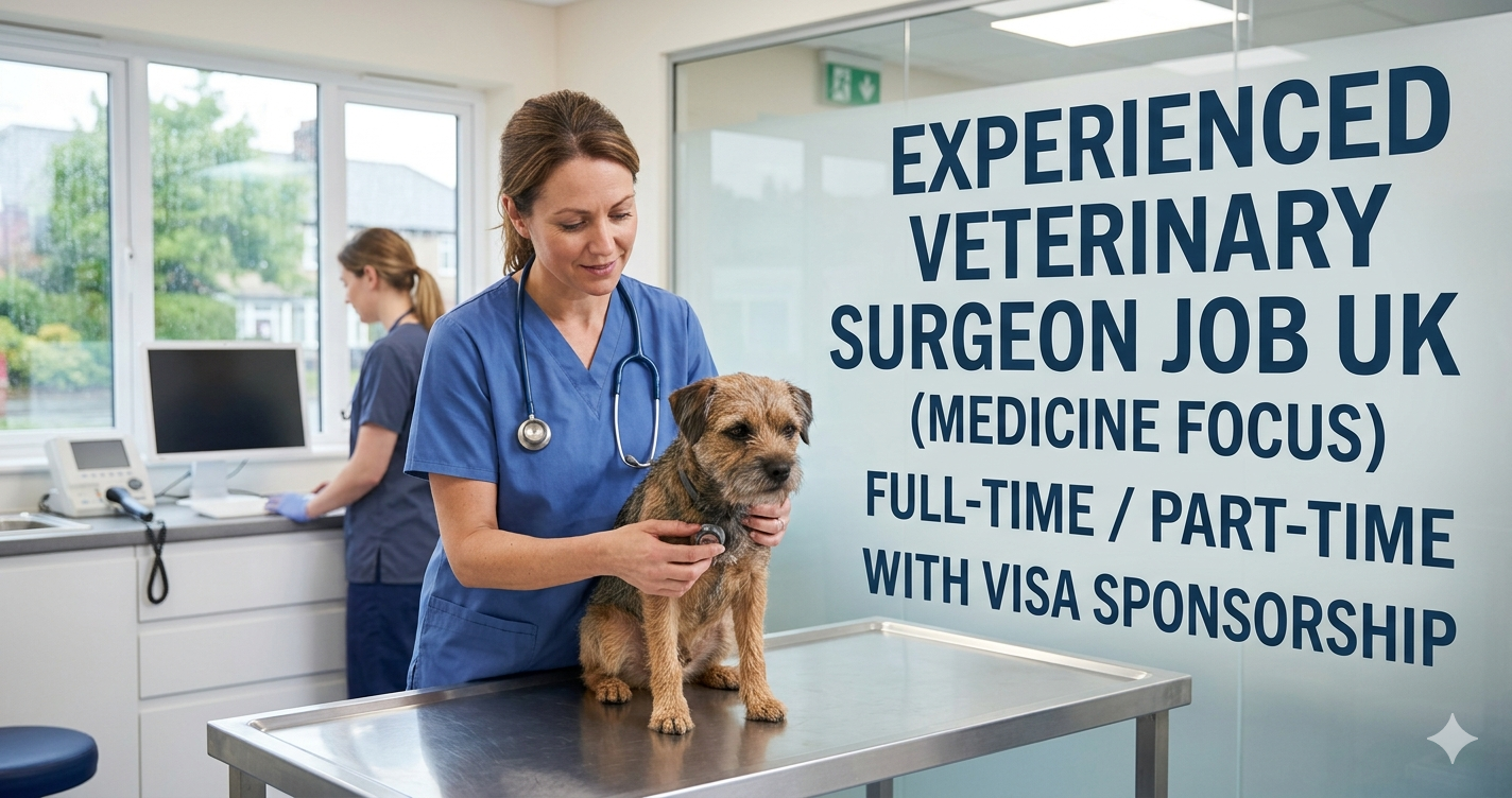 Veterinary Surgeon Job UK