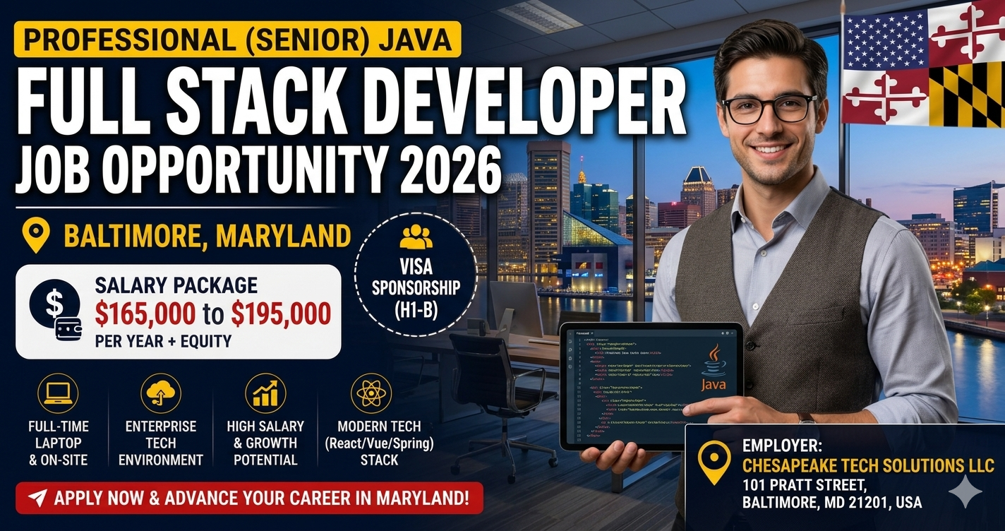 Senior Java Full Stack Developer