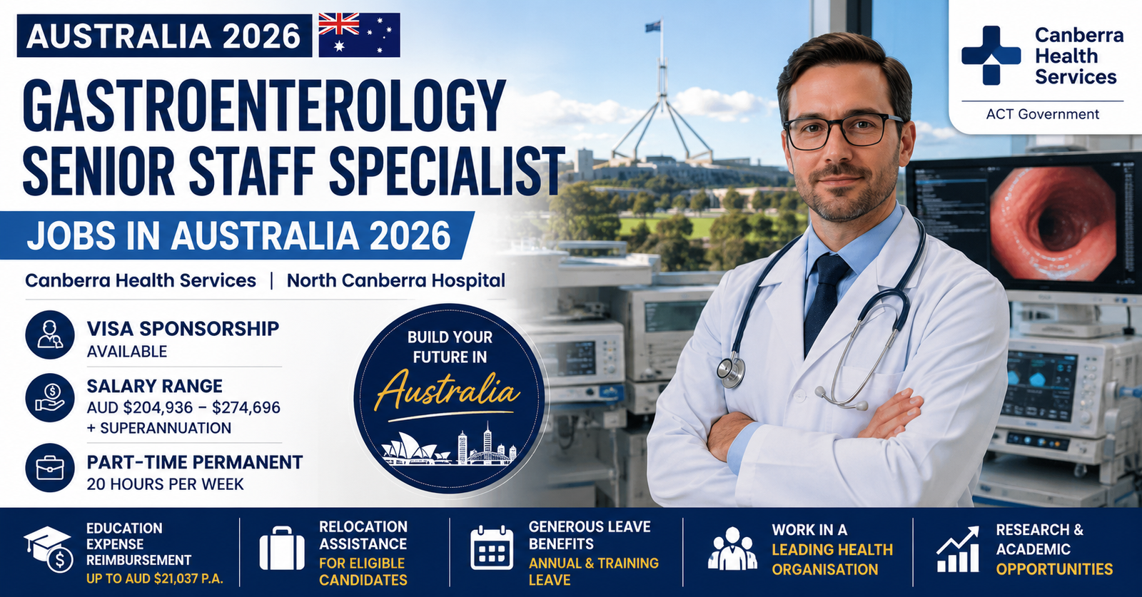 Gastroenterology Senior Staff Specialist Jobs Australia 2026