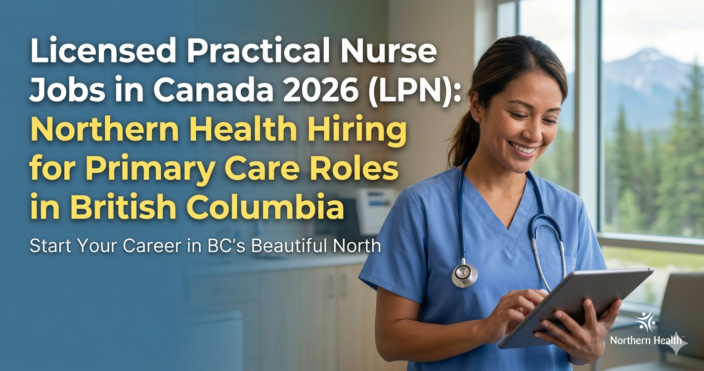 Licensed Practical Nurse Jobs in Canada 2026