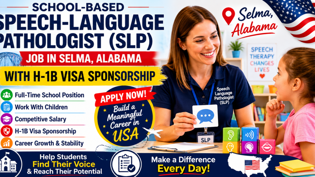 Speech-Language Pathologist Job