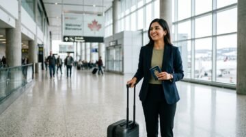 Skilled professional arriving in Canada under Express Entry 2026