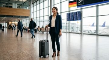 Germany Opportunity Card 2026 for Pakistanis — professional arriving in Germany to search for a job