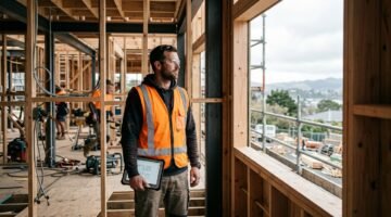 Tradesperson on a New Zealand construction site ahead of the Skilled Migrant Category changes 2026