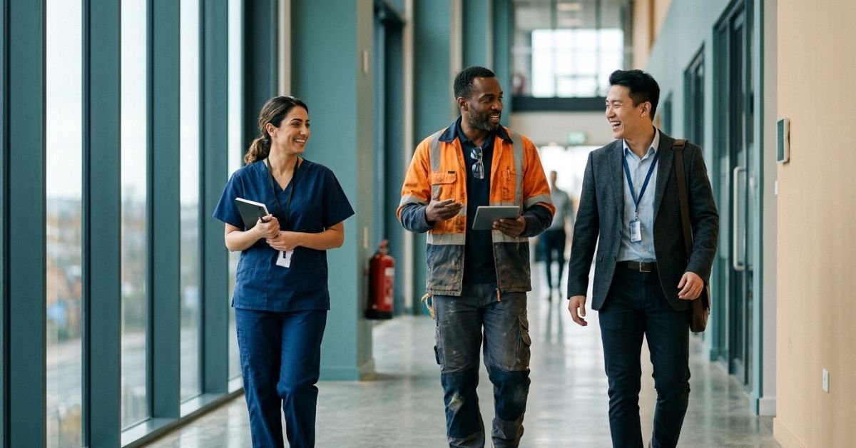 International skilled workers representing Australia Skills in Demand visa occupations