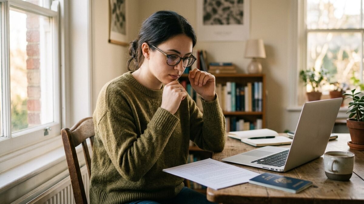 Applicant researching the Germany Work and Stay Agency and 2026 work visa rules