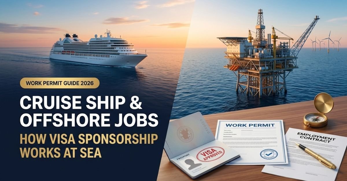 Cruise ship and offshore jobs visa sponsorship and work permit guide